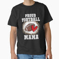 Proud Football Mama Girls Football Cheetah by AdamBuffom