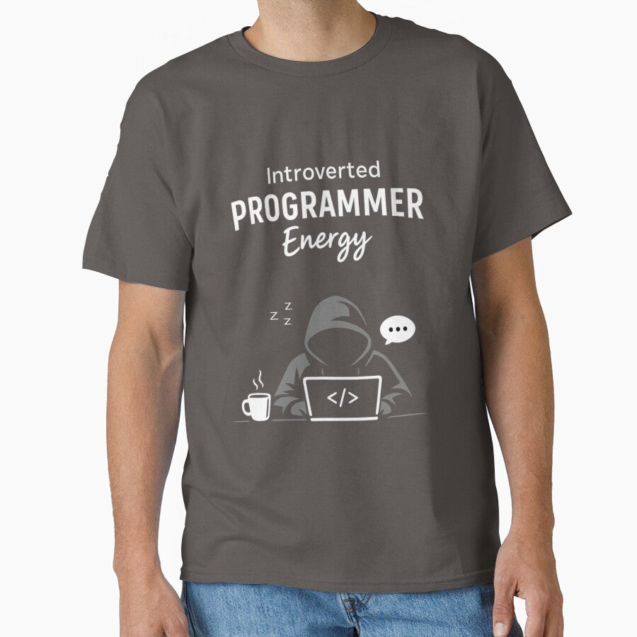 Introverted Programmer Energy Minimalist Design by Hoffmann-Shop