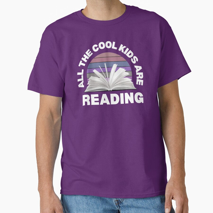 All The Cool Kids Are Reading Shirt For Book Lover by bonus24