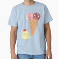 Kawaii Ice Cream Splat by Funny Jones