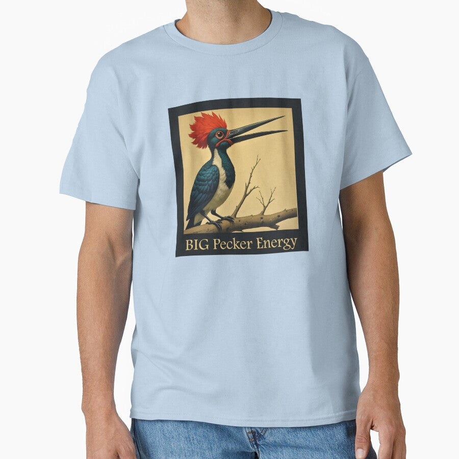 big pecker, BDE, big pecker energy, wood pecker, bird watching, funny, funny bird, bird watching club by SavageLegion
