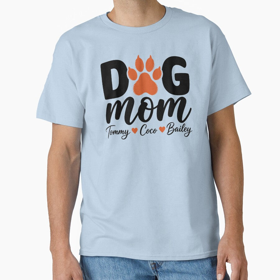 Dog Mom Paw Print | Bold Modern Design by MOCH- ART