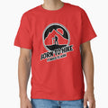 Born To Hike Forced To Work Hiking T-Shirt by DUBZEES DEZIGNS
