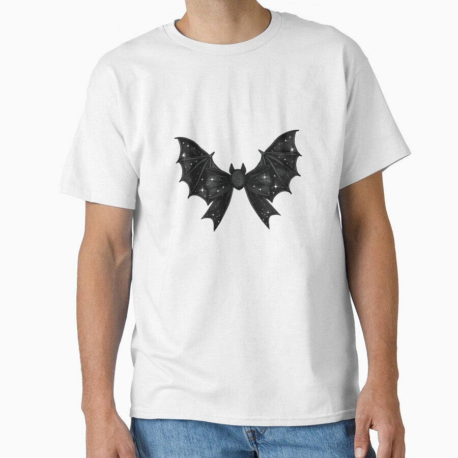 Black Coquette Bat Bow Retro Halloween by Orchino