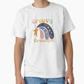 Groovy Grandpa Floral Star Retro Design by Raise2Shine