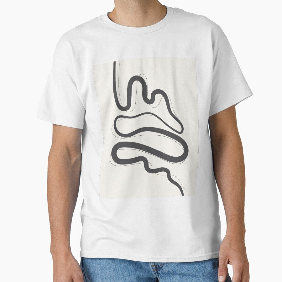Minimalist Abstract Line Art 07-01 by PAPER MOON art & design