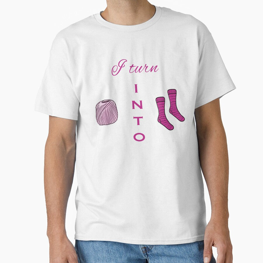 I turn yarn into socks by TripleOakDesign