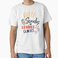 coffee scrubs and rubber gloves, veterinary medicine, vet med, vet tech, vet assistant, veterinary student, veterinarian, vet tech shirt, funny vet med, vet school by aryan10