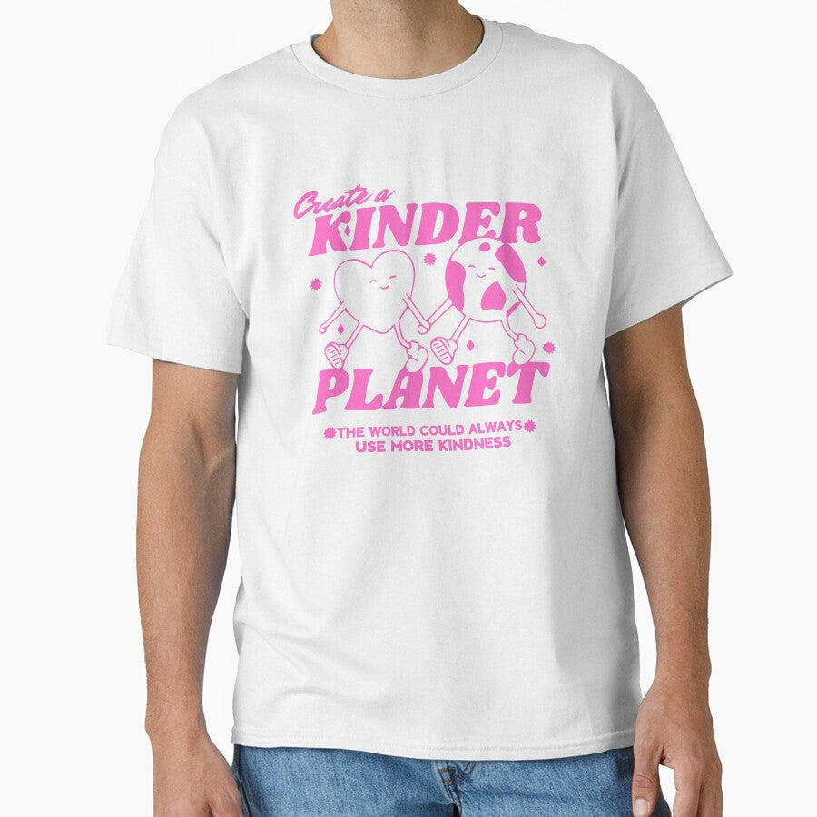 Create a Kinder Planet Pink by ScorpioSunStudio Unisex