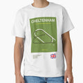 Minimalist Cheltenham Horse Racing Line Print by The Circuit Collection