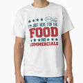 I'm Just Here for the Food and Commercials: Fun Football Watch Party Game Day by Singhe Design