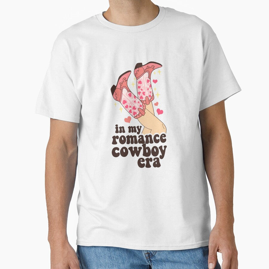 In My Cowboy Romance Era Funny Bookish Pink by BookWishEra
