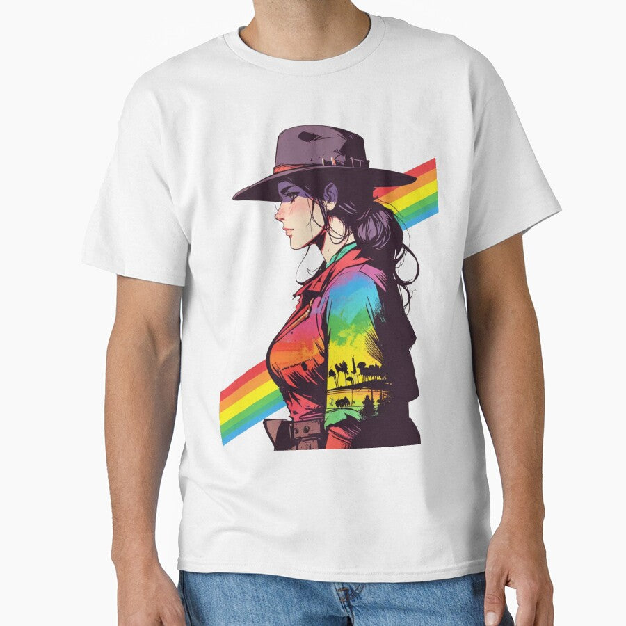 Rainbow Western Style Cowgirl by NEKKI Originals