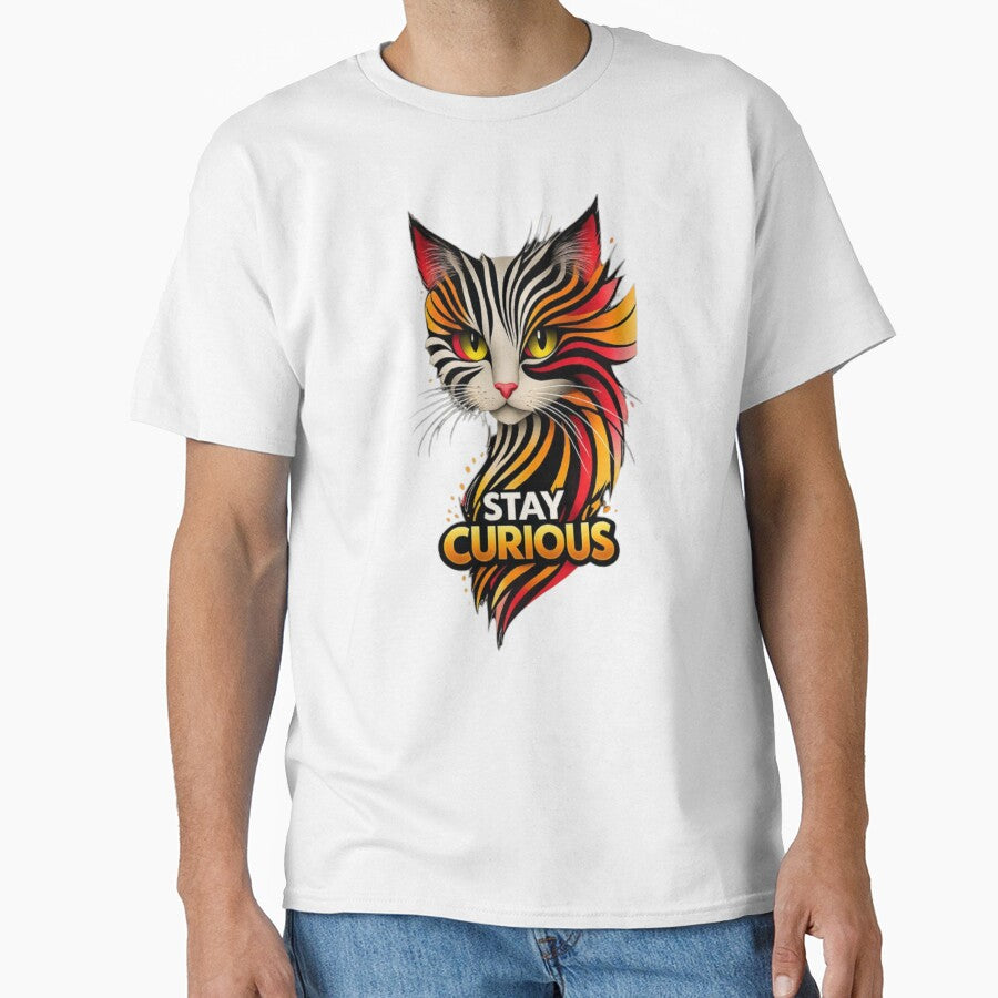 funny cat shirt t-shirt by IMOBILYARI VibeCore