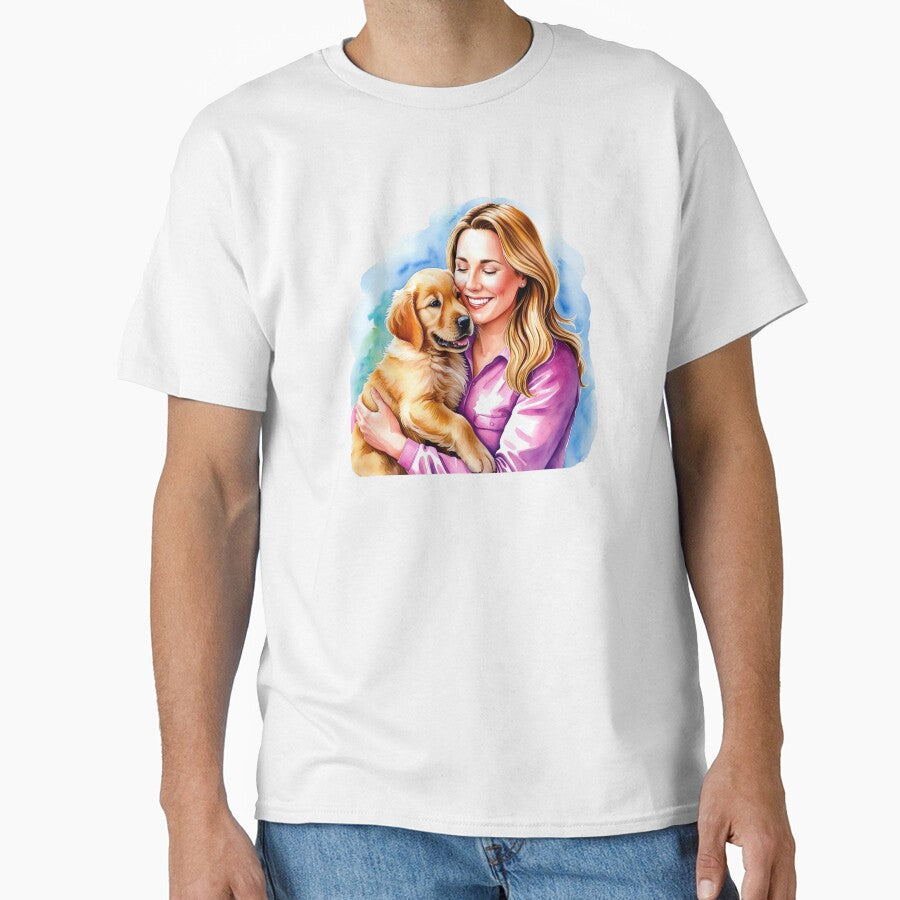 Dog Mom Watercolor Portrait Sticker by RANDOMNESS
