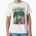 All I Need Are Cats And Plants Vintage Illustration by PurrGreen Unisex