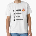 In Case Of Fire - Funny Programming Jokes - Light Color by Programming Jokes