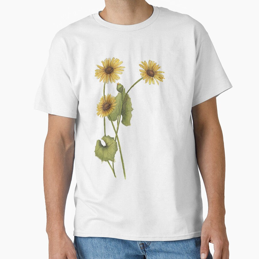Yellow Watercolor Flower by NaughtyFlorals