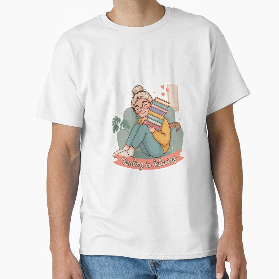 Reading is Believing Book Lover by NiftyWrx