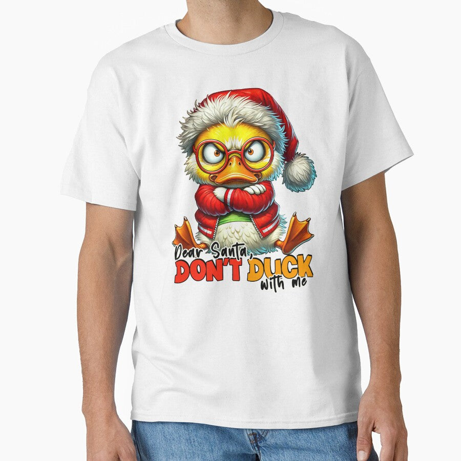 Christmas Angry Sarcastic Duck by MaggiLars