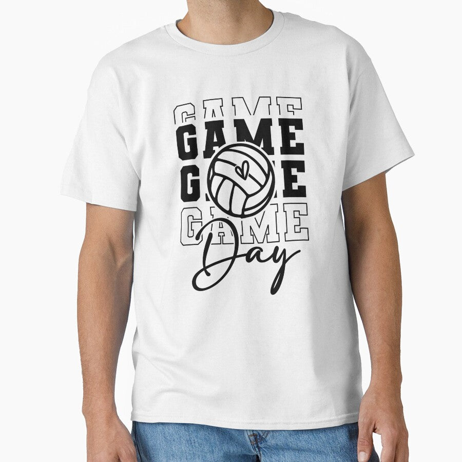 Game Day Shirt, Game Day Shirt Women, Volleyball Mom Shirt, Volleyball Shirts For Women, Volleyball Graphic Tee, Volleyball Game Day Shirt by LauryRun