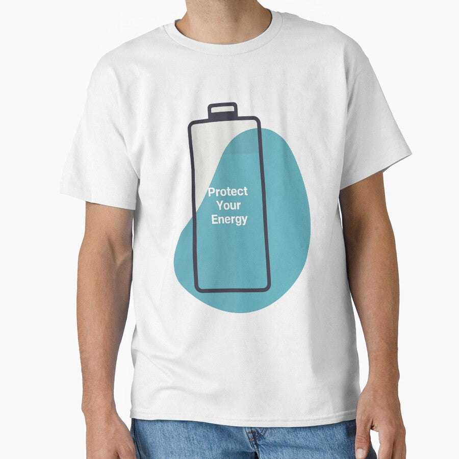Social Battery Protect Your Energy Minimal Calm by FWLKIT