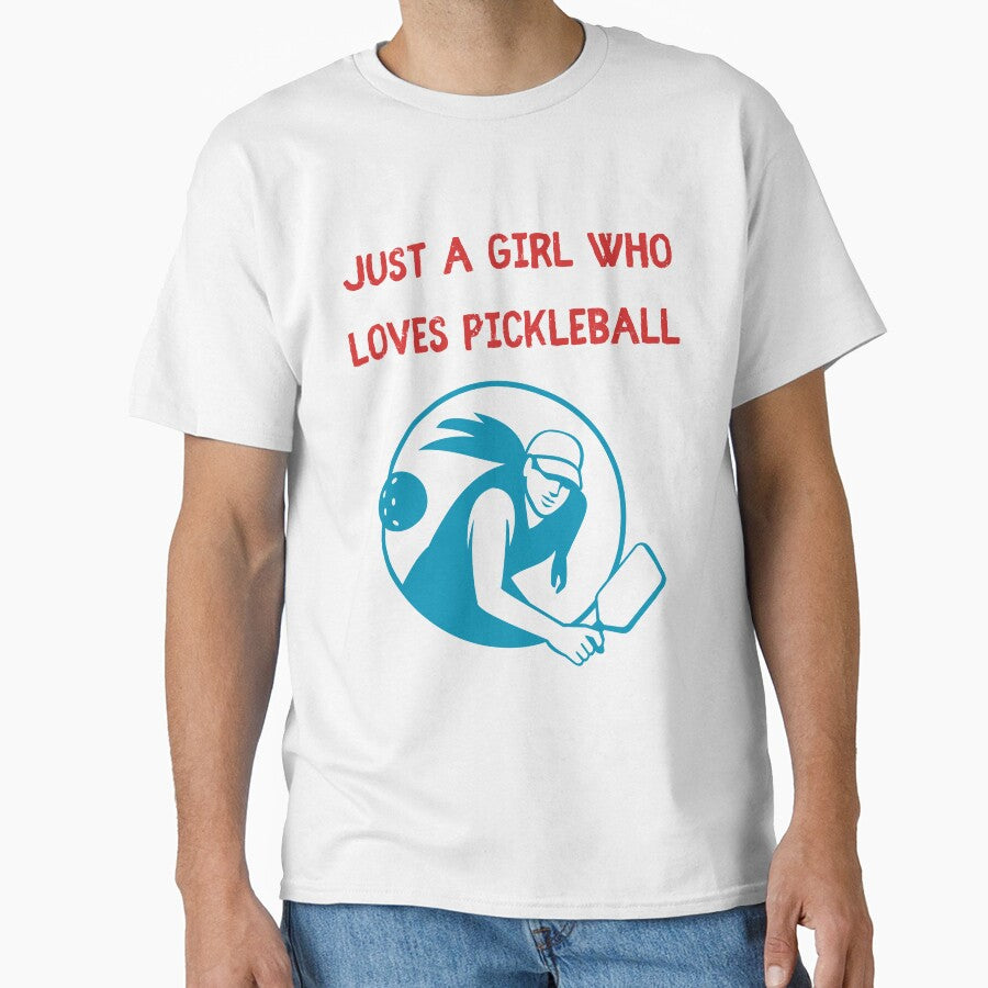 Just a Girl Who Loves Pickleball by Moremon