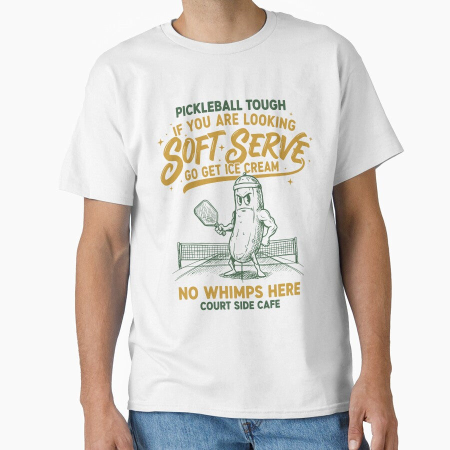 Pickleball Tough Funny Player Love Pickleball by LuminOrb