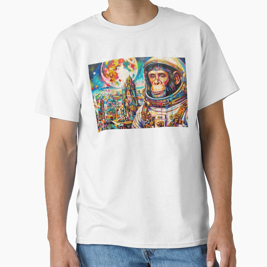 STEAMPUNK ASTRONAUT-CHIMPANZEE 3 by truthtopower Unisex