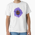 Zinnia Elegans Purple Flower Common Zinia by monica-mirt
