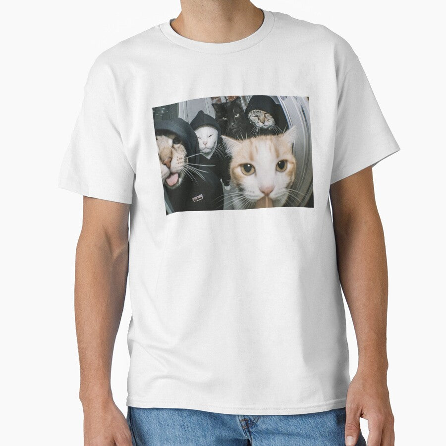 Funny Meme Cat Gang Squad by RebeccaLittlee