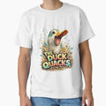 The Duck Quacks – Funny Colorful Duck by CMA Design Studio