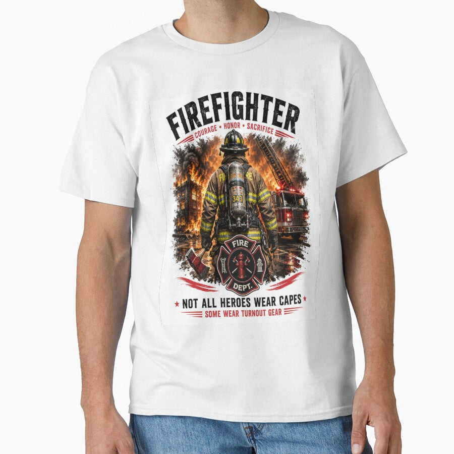 Firefighter courage design by urbanshop7