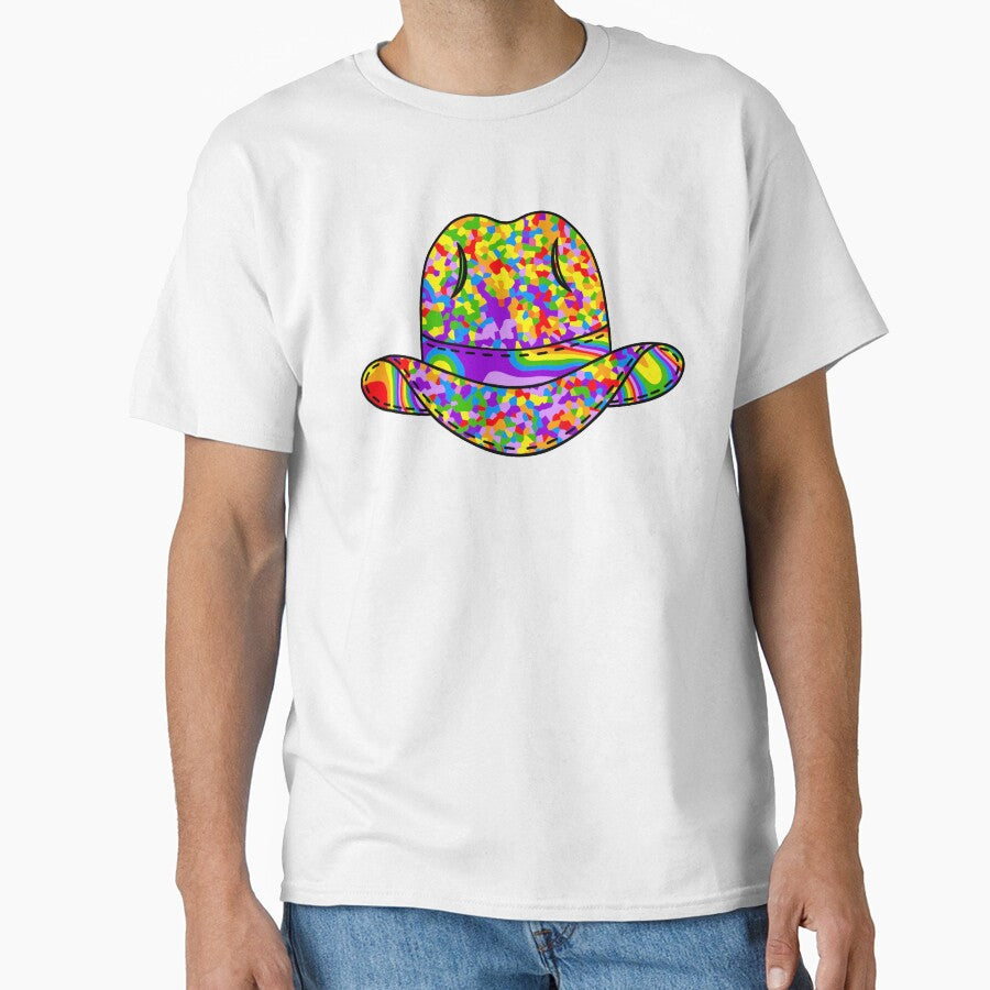 Rainbow Cowboy Hat by Sartoris Art