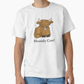 Highland Cow - Mooody moody cow by Scat the cat