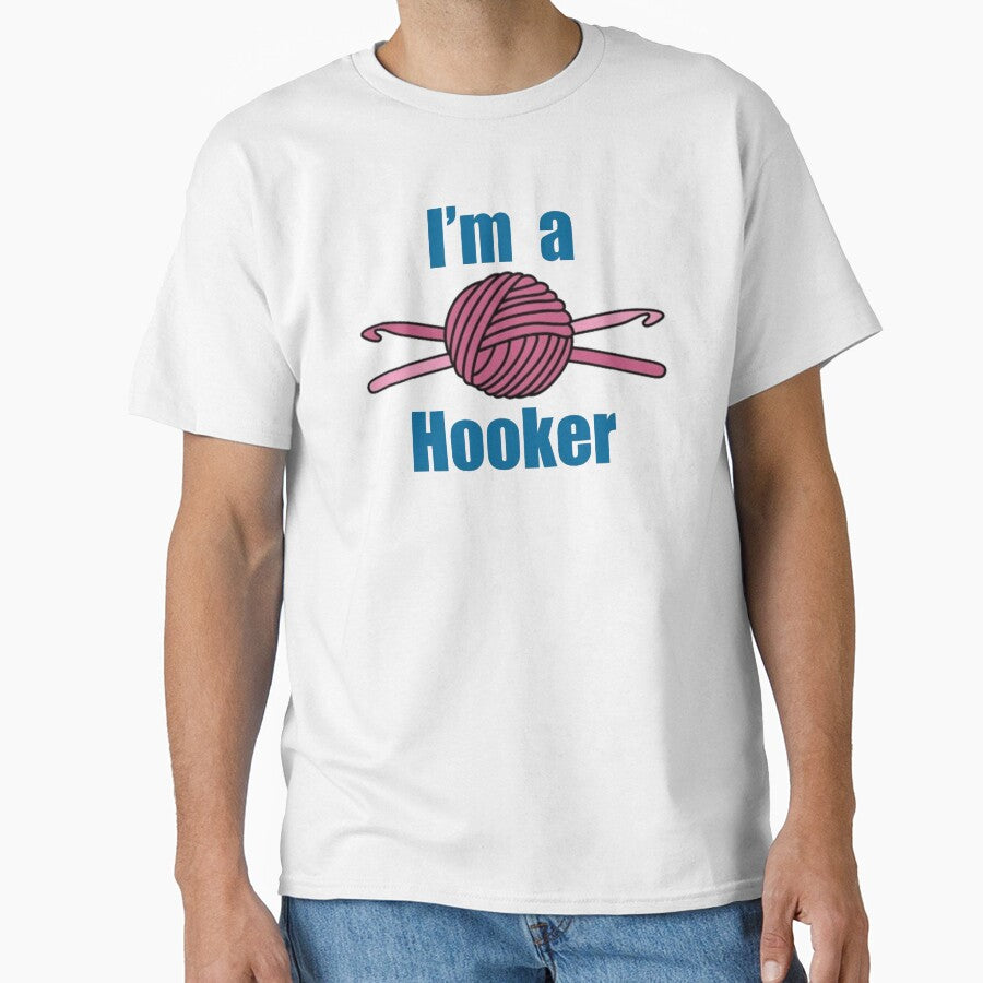Crochet Yarn Bag - I'm A Hooker Funny Gifts for Crocheters by merkraht
