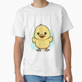Funny Duck Mascot – Cute Yellow Duck Cartoon by Chicbyvalde973