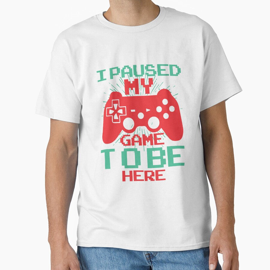 I Paused my Game to be Here by Vividy