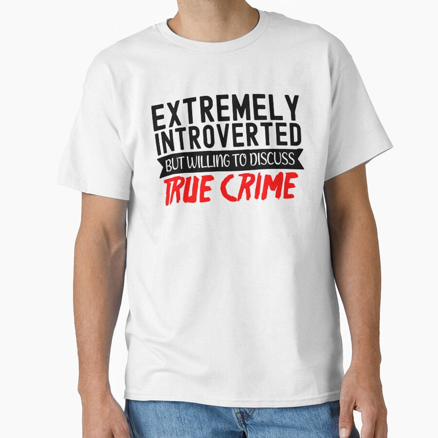 True Crime Obsessed, Willing To Discuss True Crime by SportyDogShop