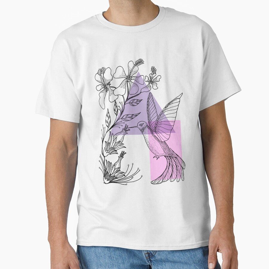 Hummingbird Hand Drawn by mariazegena