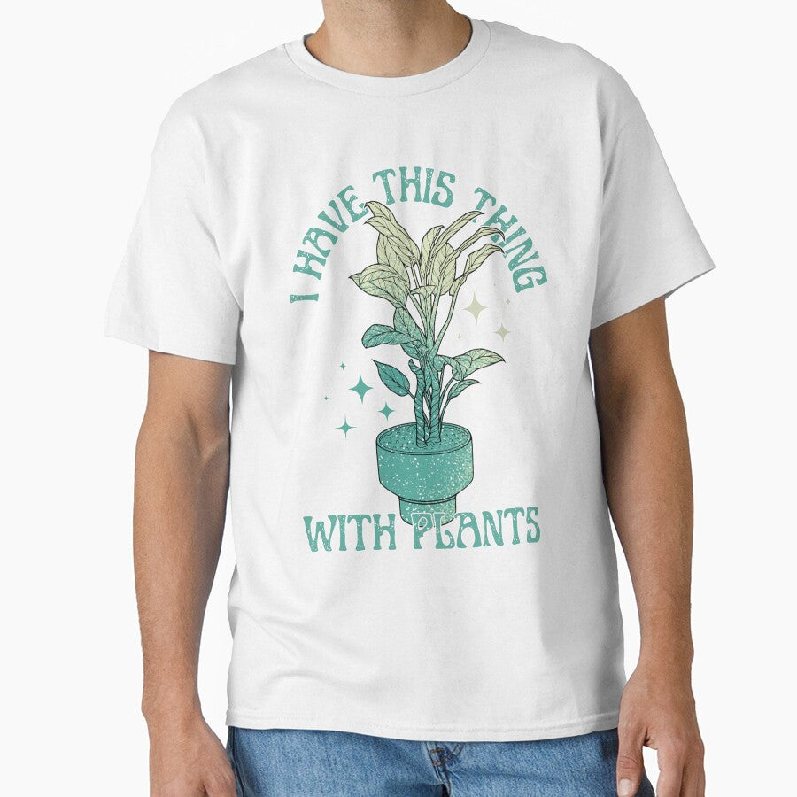 I Have This Thing With Plants (Teal) by ObsidianDaz