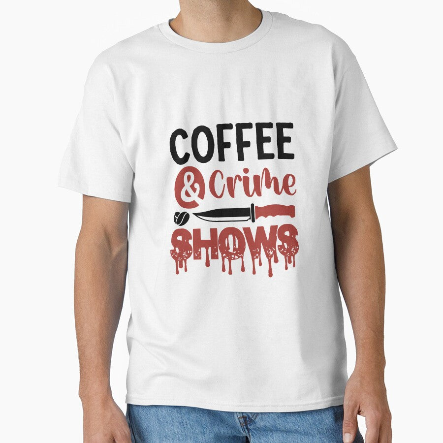 Coffee and Crime Shows by SewnMemories