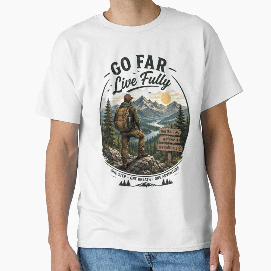 Go Far Live Fully Hiking Adventure by Salma.Store