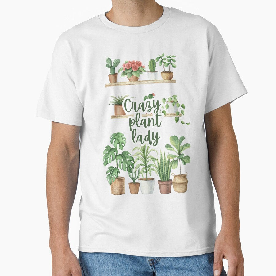 Crazy Plant Lady Shirt by AbstractMindStore
