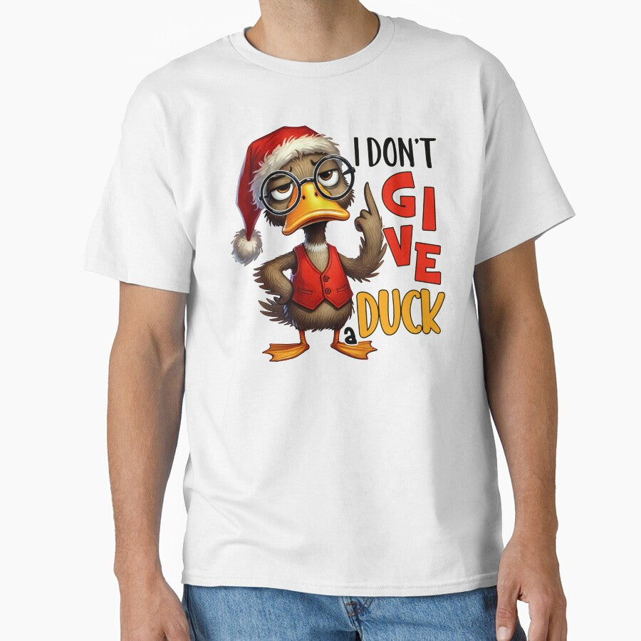 Christmas Duck i dont give a duck by MaggiLars