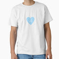 Cute Heart Print (Light Blue) by saeroun