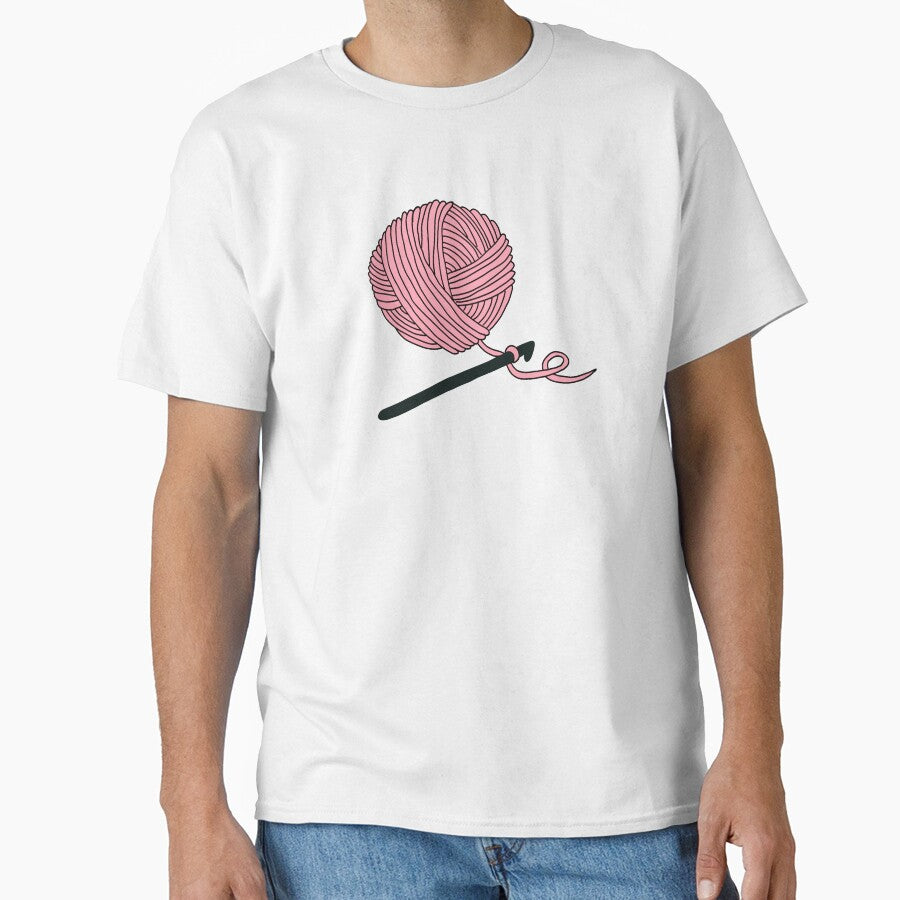 Hobby Illustrations: Pastel Pink Crochet by ChriseryMerch