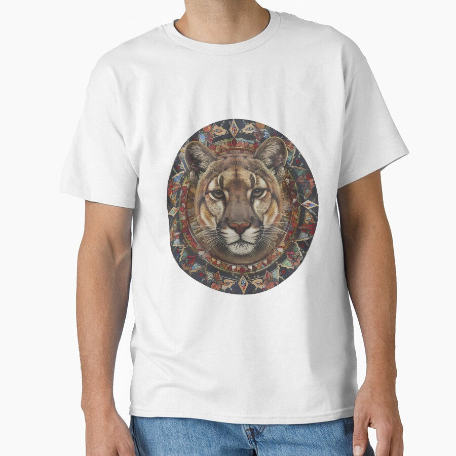 Mandala - Cougar by aleibanez Unisex