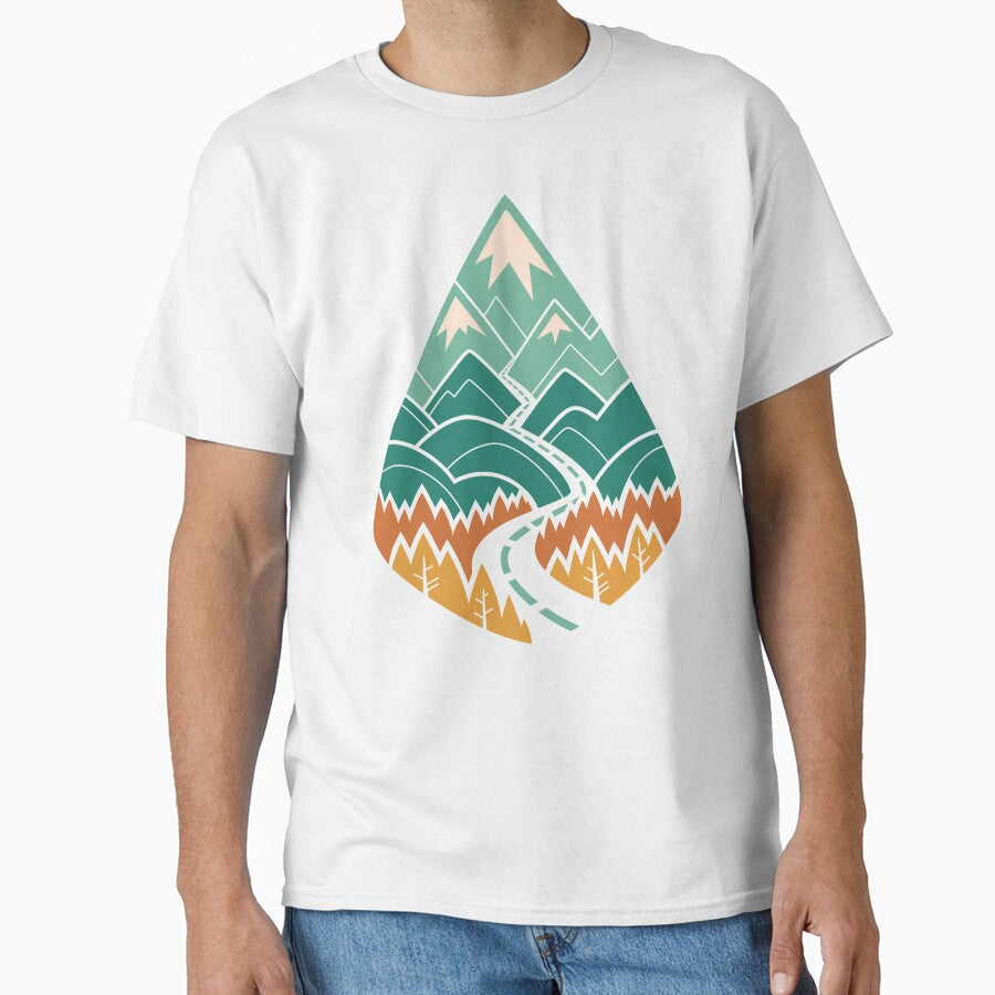 The Road Goes Ever On: Summer by Wayne Minnis Unisex