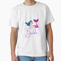Mermaid Bride Bachelorette Graphic Tee by elevated-aura